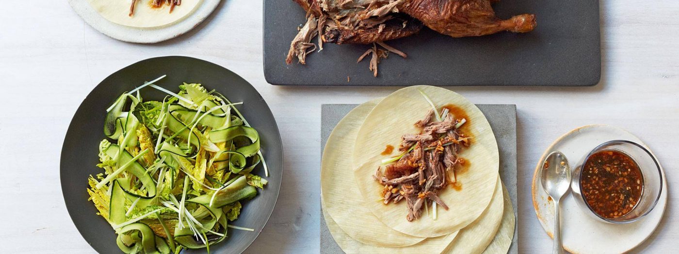 Crispy Roast Duck with Chinese Pancakes - Gordon Ramsay Cooks